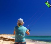 Beginner Michigan Kitesurfing Lesson